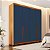 Roupeiro Solteiro Porto 161x214cm 6 Prateleiras 4 Gavetas e 4 Portas - Imagem 9