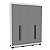 Roupeiro Solteiro Valência Moderno 161x214cm com 4 Gavetas e 4 Portas - Imagem 22
