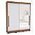 Roupeiro Solteiro Valência 177x213cm com 2 Portas Correr e Espelho - Imagem 10