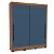 Roupeiro Solteiro Valência 177x213cm com 2 Gavetas 2 Portas de Correr - Imagem 14
