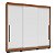 Roupeiro Valência Moderno 217x213cm com 4 Gavetas 3 Portas de Correr - Imagem 6