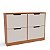 Sapateira Madri Organizadora 110x92cm com 4 Gavetas - Imagem 2