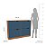 Sapateira Porto Organizadora 110x92cm com 4 Gavetas - Imagem 17