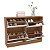 Sapateira Porto Organizadora 110x92cm com 4 Gavetas - Imagem 23