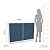 Sapateira Porto Organizadora 110x92cm com 4 Gavetas - Imagem 19