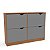 Sapateira Porto Organizadora 110x92cm com 4 Gavetas - Imagem 12