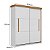 Roupeiro Bristol em MDF 189,5x220cm com 2 Gavetas e 2 Portas de Correr - Imagem 4