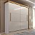 Roupeiro Bristol em MDF 189,5x220cm com 2 Gavetas e 2 Portas de Correr - Imagem 1