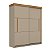 Roupeiro Bristol em MDF 189,5x220cm com 2 Gavetas e 2 Portas de Correr - Imagem 7