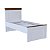 Cama de Solteiro com Cabeceira England 93,4x119cm Detalhes Amadeirados - Imagem 2
