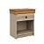 Mesa de Cabeceira England em MDF 53x62cm com Gaveta e Nicho - Imagem 8