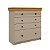 Cômoda England em MDF 89,8X92,5cm com 4 Gavetas e Puxadores Pontuais - Imagem 7