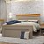 Cama Casal com Cabeceira England 143,6X119cm e Detalhes Amadeirados - Imagem 5
