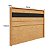 Cabeceira para Cama Casal Itália em MDF 165x106,8cm Detalhe Chanfrado - Imagem 8
