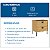 Mesa de Cabeceira Itália em MDF 57x60cm com 2 Gavetas e Pés Metálicos - Imagem 13