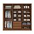 Roupeiro de Casal Turim em MDF 243x230cm com 3 Gavetas e 6 Portas - Imagem 3