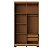 Roupeiro de Solteiro Coimbra 120,8x224,5cm com 2 Gavetas e 4 Portas - Imagem 4