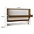 Cama Solteiro Multifuncional First 205x137cm Baú Office Mesa e Lousa - Imagem 6