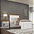 Conjunto p/ Quarto England MDF com Cama Solteiro e Mesa de Cabeceira - Imagem 7