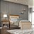 Conjunto p/ Quarto England MDF com Cama Solteiro e Mesa de Cabeceira - Imagem 1