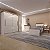 Conjunto Quarto de Solteiro Completo England MDF Detalhes Amadeirados - Imagem 11
