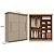 Conjunto Quarto de Solteiro Completo England MDF Detalhes Amadeirados - Imagem 3