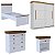 Conjunto Quarto de Solteiro Completo England MDF Detalhes Amadeirados - Imagem 12