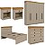 Conjunto para Quarto de Casal Completo England Moderno em MDF - Imagem 12