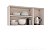 Armário Aéreo para Cozinha Koya 120x59cm com Prateleira e 3 Portas - Imagem 8