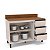 Balcão para Cozinha 120x92,5cm 3 Gavetas 2 Portas com Tampo - Imagem 3
