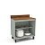 Balcão para Cozinha Koya 80x92,5cm com Prateleira 2 Portas e 4 Pés - Imagem 3