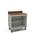 Balcão para Cozinha Koya 80x92,5cm com Prateleira 2 Portas e 4 Pés - Imagem 4