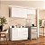 Cozinha Modulada Amara 200x224,5cm 3 peças Balcão com Tampo e Rodapé - Imagem 1
