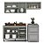 Cozinha Modulada Koya 200x214cm 3 Peças Balcão com 3 Gavetas e Tampo - Imagem 10