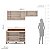 Cozinha Modulada Koya 200x214cm 3 Peças Balcão com 3 Gavetas e Tampo - Imagem 6