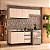 Cozinha Modulada Koya 200x214cm 3 Peças Armários Aéreos e Balcão - Imagem 1