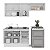 Cozinha Modulada Meena 200x224,5cm 3 Peças Balcão 3 Gavetas e Rodapé - Imagem 3
