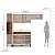 Cozinha Modulada Koya 236,8x214cm 4 Peças Paneleiro e Balcão com Tampo - Imagem 6