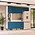 Cozinha Modulada Meena 4 Peças 240x224,5cm Paneleiro e Balcão c/ Tampo - Imagem 1