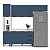 Cozinha Modulada Meena 4 Peças 240x224,5cm Paneleiro e Balcão c/ Tampo - Imagem 2
