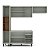 Cozinha Modulada Koya 236,8x214cm 4 Peças com Paneleiro e 3 Gavetas - Imagem 11