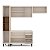 Cozinha Modulada Koya 236,8x214cm 4 Peças com Paneleiro e 3 Gavetas - Imagem 5
