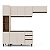 Cozinha Modulada Koya 236,8x214cm 4 Peças com Paneleiro e 3 Gavetas - Imagem 4