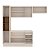 Cozinha Modulada Koya 236,8x214cm 4 Peças Paneleiro Balcão c/ Rodapé - Imagem 5