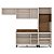 Cozinha Modulada Koya 270x214cm 4 Peças Balcão com 3 Gavetas e Tampo - Imagem 5