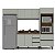 Cozinha Modulada Koya 270x214cm 4 Peças Balcão com 3 Gavetas e Tampo - Imagem 8