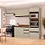 Cozinha Modulada Koya 270x214cm 4 Peças Balcão com Tampo e Rodapé - Imagem 7