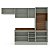 Cozinha Modulada Koya 270x214cm 4 Peças Balcão com Tampo e Rodapé - Imagem 11