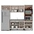Cozinha Modulada Koya 270x214cm 4 Peças com Torre Quente e 4 Gavetas - Imagem 4