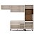 Cozinha Modulada Koya 270x214cm 4 Peças com Torre Quente e 4 Gavetas - Imagem 5